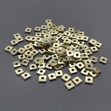 Бусины Разделители спейсеры, 4*1 мм, позолота