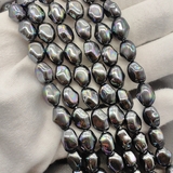 Жемчуг Майорка, картошка, хамелеон, 11*8 мм, нитка