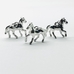 Подвеска Лошадь стоит, 16*20 мм, родий