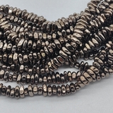 Бусина Гематит, фриформ, 5-6*2-2.5 мм, коричневый, нитка