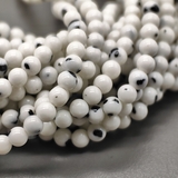 Говлит глянцевый, пятнистый, 4.5 мм, нитка