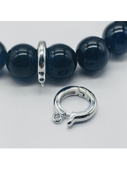 Бейл разъемный съемный, 11.5*2.5 мм, родий, шт