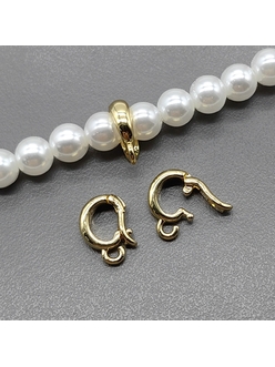 Бейл разъемный съемный, 11*7.5 мм, позолота