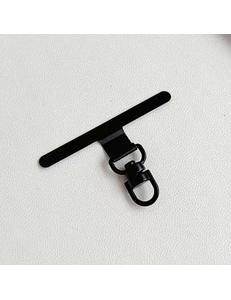 Вкладыш для ремешков мобильных телефонов, черный металл