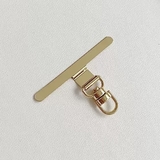 Вкладыш для ремешков мобильных телефонов, золотистый металл