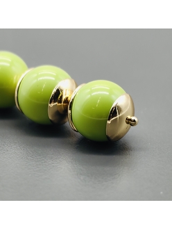 Шапочки для бусин, 10 мм, позолота, шт