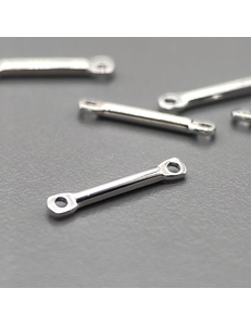 Коннектор Палочка, 15*1.5 мм, родий