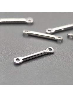 Коннектор Палочка, 15*1.5 мм, родий