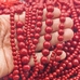 Жемчуг Майорка, 10 мм, красный, глянцевый, нитка, тип2