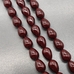 Жемчуг капля Майорка, 12*16 мм, бордовый, шт