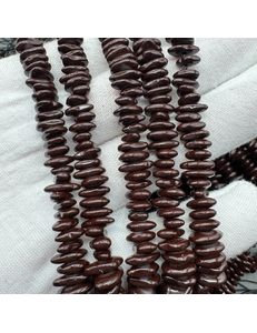 Бусина Гематит, фриформ, 2-2.5*8-9 мм, коричневый