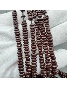 Бусина Гематит, фри форм, 2.5*5 мм, коричневый