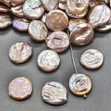 Жемчуг Таблетки, лиловый, 14.5*15 мм, шт