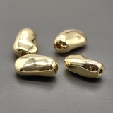 Бусины Разделители фриформ, 12.5*8 мм, позолота, шт