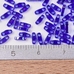 Бусина MIYUKI фиолетовый хамелеон, 5*1.2*1.9 мм
